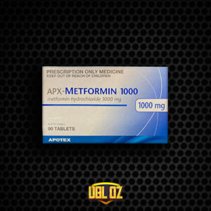 Buy UGL OZ Metformin 1000mg X 90 Tablets-Fast Delivery