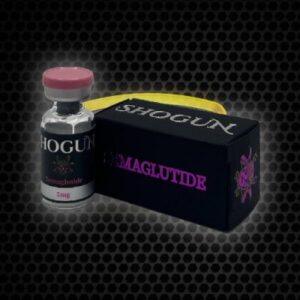 SHOGUN Semaglutide (Ozempic) 5mg is a premium peptide used for weight management and blood sugar control. It helps improve insulin sensitivity, promotes fat loss, and supports overall metabolic health, making it ideal for individuals managing type 2 diabetes or seeking weight loss solutions.